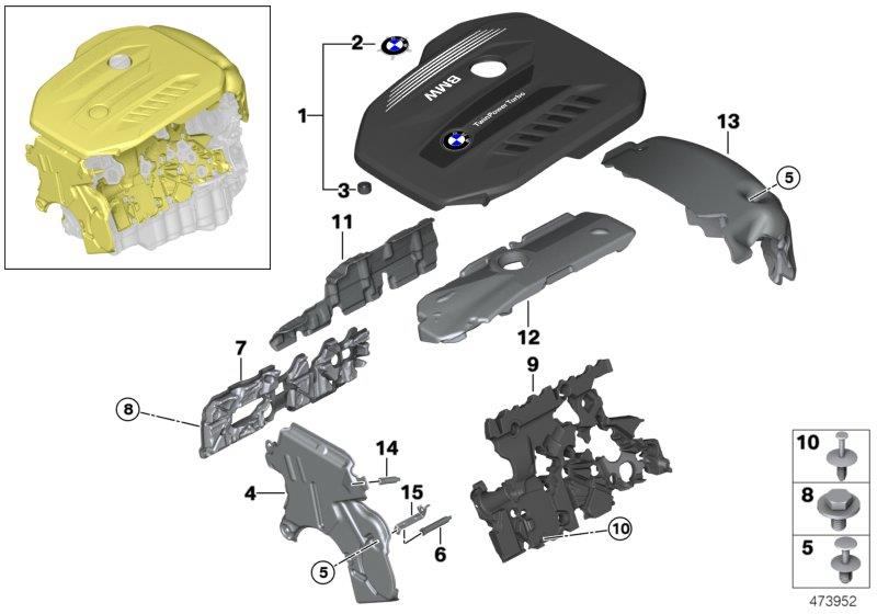 11147799108 bmw резинометаллический шарнир